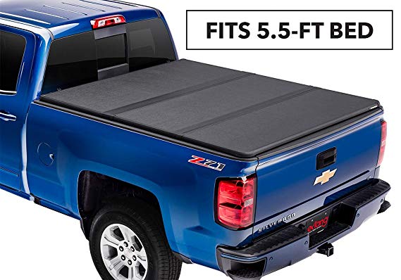Extang Solid Fold 2.0 Hard Folding Truck Bed Tonneau Cover | 83445 | fits Chevy/GMC Silverado/Sierra 1500 (5 ft 8 in) 2014-18, 2019 Silverado 1500 Legacy & 2019 Sierra 1500 Limited