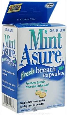 MintAsure Fresh Breath Capsules - Size: 160 Capsules (Pack of 3)