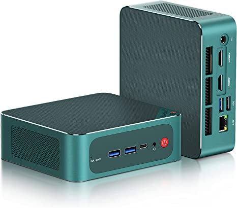 Beelink SER6 Pro Mini PC, AMD Ryzen 7 6800H (8C/16T, Up to 4.7GHz), 32G DDR5 500G M.2 PCIE4.0 SSD Mini Computer, AMD Radeon 680M Mini Gaming PC Support 4K@60Hz Triple Display/USB4/WiFi6/BT5.2/2.5Gbps