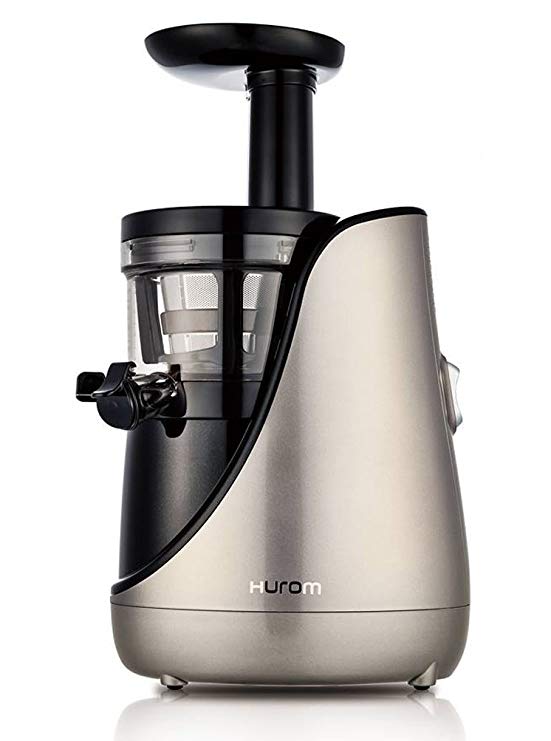 Hurom Slow Juicer HN NBC20 (Noble Silver) - 43 RPM, 150 Watts