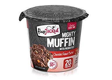 FlapJacked Mighty Muffins, Gluten-Free Chocolate Peanut Butter, 12 count