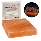 Himalayan Salt Slab for Grilling Large 8 x 8 - FDA Approved Seasoning Block for Cooking and Serving