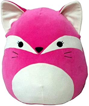 Squishmallow 16" Fifi The Hot Pink Fox Plush Pillow Toy