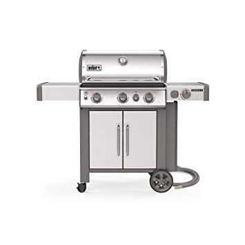 Weber 66006001 Genesis II S-335 NG Grill, Stainless Steel