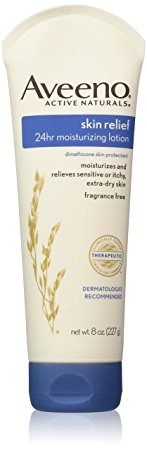 Aveeno Active Naturals Moisturizing Lotion Skin Relief , 8 Ounce