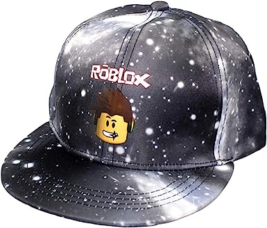 Bonamana Roblox Hat Starry Galaxy Sky Baseball Cap Canvas Adjustable Hip-hop Cap Dance Hat for Men & Women, Boys, Girls