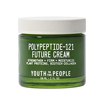 Youth To The People Polypeptide - 121 Future Cream - Face Firming Collagen Moisturizer   Polypeptide Cream - Skin Protein Hydrating Moisturizer   Skin Care Ceramide Cream (2oz)