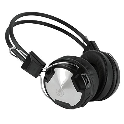 ARCTIC P402BT Bluetooth Stereo Over-Ear Headphones, Integrated Mic, A2DP/AVRCP, 30-Hr Playback - Black