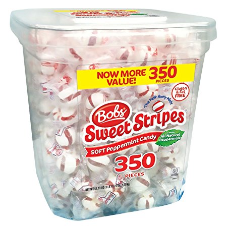 Bobs Sweet Stripes Soft Peppermint Balls (350 COUNT)
