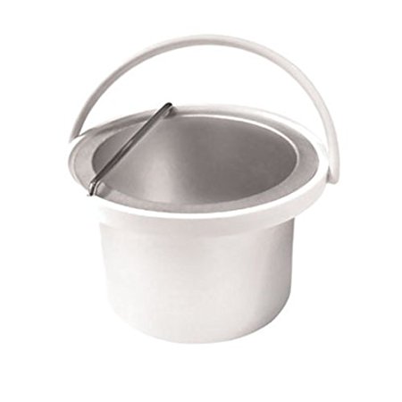 030416 - Deo 500cc Inner Wax Bucket Pot Container Insert Handle White by Deo