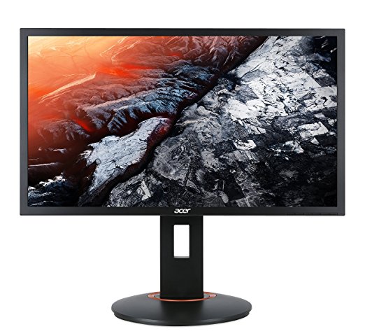 Acer XFA240 bmjdpr 24" Full HD (1920 x 1080) TN Monitor with 144hz Refresh Rate & AMD FREESYNC Technology (Display Port, HDMI/MHL, & DVI Port)