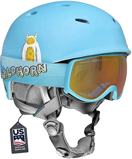 Wildhorn Spire Snow & Ski Helmet w/Goggles for Kids