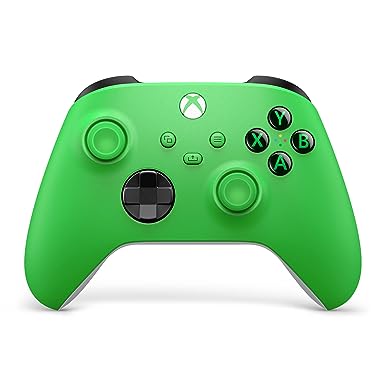 Xbox Core Wireless Controller – Velocity Green – Xbox Series X|S, Xbox One, and Windows Devices