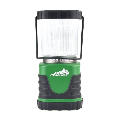 Camping Lantern, Mansov Lightweight LED Emergency Lantern, Portable Ultra Bright Flashlight, For Hiking, Camping, Emergencies, Power Outages, Compact Size