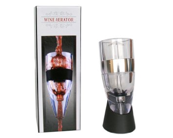 Wine Aerator Decanter Premium Wine Aerator Pourer with Stand and Gift Carrying Pouch Wine Accessories