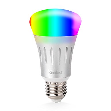 Labvon Smart LED Bulb Wi-Fi Light White and Dimmable Multicolored No Hub Smartphone Controlled Sunrise Wake Up Lights for IOS/Android /iPhone/iPad/Samsung/LG (6)