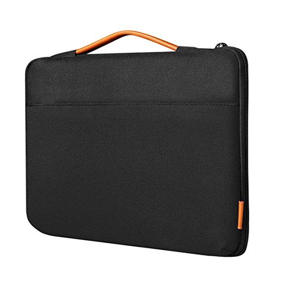 Inateck Shockproof Laptop Sleeve Case Briefcase Spill Resistant for 13-13.3 Inch Laptops, Notebooks, Ultrabooks, Netbooks, with Extra Storage Space