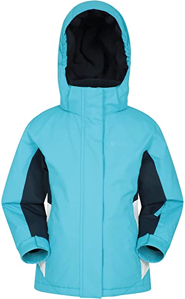 Mountain Warehouse Honey Kids Ski Jacket - Winter Snow Coat for Snowboarding