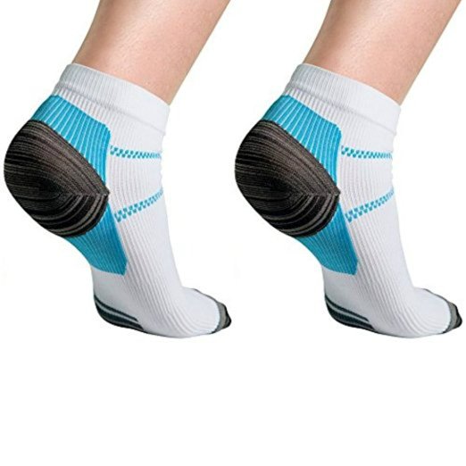 Zemeral Plantar Compression Fasciitis Socks Foot Heel Ultimate Relief Pain (1 Pair)