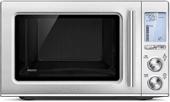 Breville BMO850BSS1BUC1 the Smooth Wave countertop microwave oven, Brushed Stainless Steel