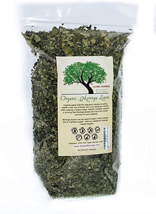 Organic Moringa Leaves 200 Grams