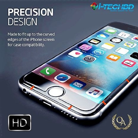 Best iphone screen protector iphone6 Screen Protector & iphone 6s Screen Protector iphone6/6s Glass Screen Protector 0.3 mm HD Screen Protection With 100% Touch Accuracy Single Pack(Front Only)