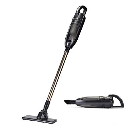 EuLeven Cordless Stick Vacuum Cleaner with Rechargeable Battery and Attachments | Lightweight Handheld Wireless Vacuum for Carpets, Tile, Laminate and Hardwood Floors | Strong Suction for Pet Hair