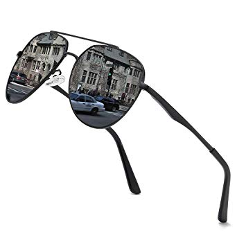 Premium Military Men Aviator Polarized Sunglasses Women Coating Mirrored Sun Glasses For Driving,100% UV