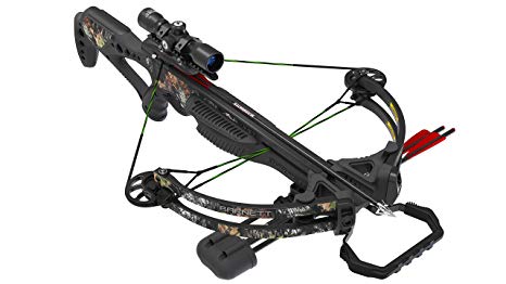 Barnett Rogue 78082 Crossbow Kit with RCD 4x32 x 40mm & Triggertech Quiver, One Size