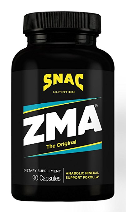SNAC ZMA The Original Anabolic Mineral Support Formula, 90 Capsules