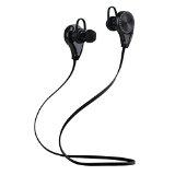 Bluetooth Headphones Intcrown S960 Wireless Sports Bluetooth Headphones with Microphone with Noise Cancelling Black