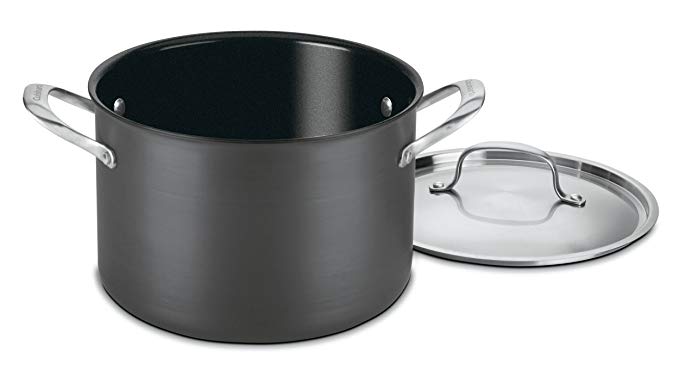 Cuisinart GG66-24 GreenGourmet Hard-Anodized Nonstick 8-Quart Stock Pot with Cover