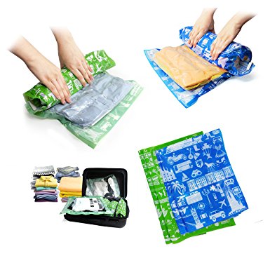 Travel Clever "Rolling Vacuum Space Saver Storage Bag"