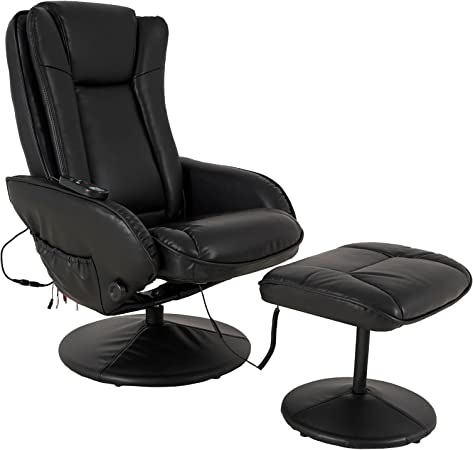 JC Home 70787P Massage Chair, Extra Large, Black