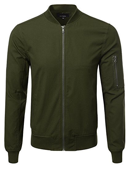 JD Apparel Men's Flight Bomber Jacket