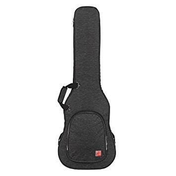 Music Area RB20-EB-BLK Series Bass Guitar Bag, Black