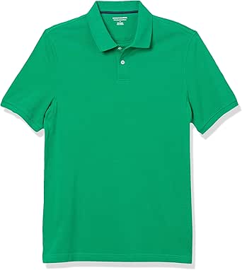 Amazon Essentials Men's Slim-Fit Cotton Pique Polo Shirt