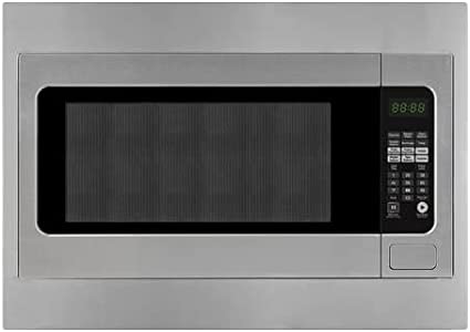 FORTE F2422MV5SS 24" 5 Series 2.2 cu. ft. Capacity Countertop Microwave with F27MVTKSS 27" Built-In Trim Kit, in Stainless Steel
