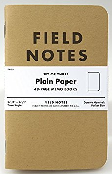 Field Notes Kraft Plain 3-Pack