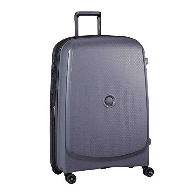 DELSEY Paris Belmont Plus Suitcase, 76 cm, 102.2 liters, Black (Antracita)