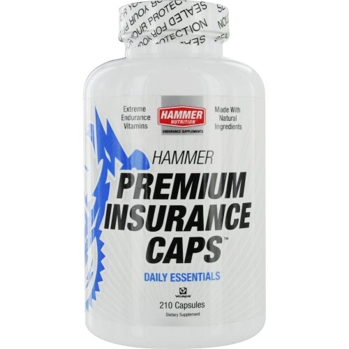 Hammer Nutrition Premium Insurance Caps-powerful Multivitamin/Mineral Supplement-Dietary Supplement, 210 Count