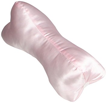 Hermell ProductsBone Pillow, Pink Satin