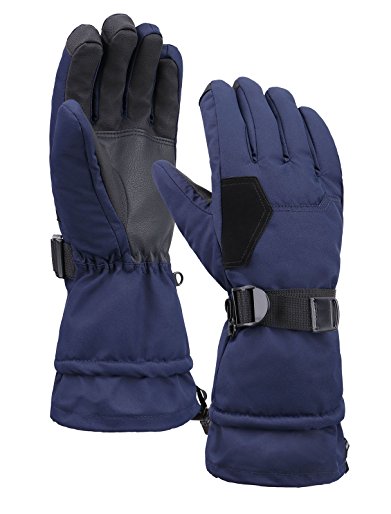 Livingston Men's Deluxe Thinsulate Lining Touchscreen Winter Sports Gloves