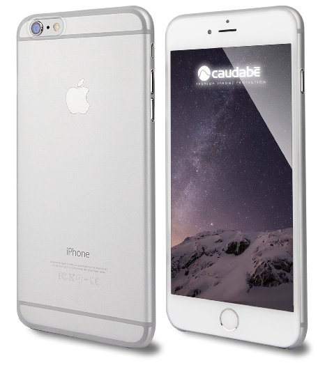 Caudabe The Veil iPhone 66s Plus 55 Premium Ultra Thin Case FROST Eco-friendly retail packaging