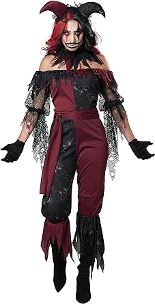 Psycho Jester Costume for Women