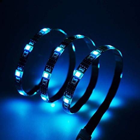 LOHAS WiFi Smart LED Light Strip, 6.5ft (2M), 60 Waterproof LEDs, 8W RGB Colour Changing, Compatible with Alexa and Google Home, USB Interface, Perfect for TV and PC Monitor, 1 Pack