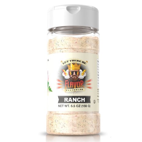 Flavor God #1 Best-Selling, Ranch Seasoning, 1 Bottle, 5 oz