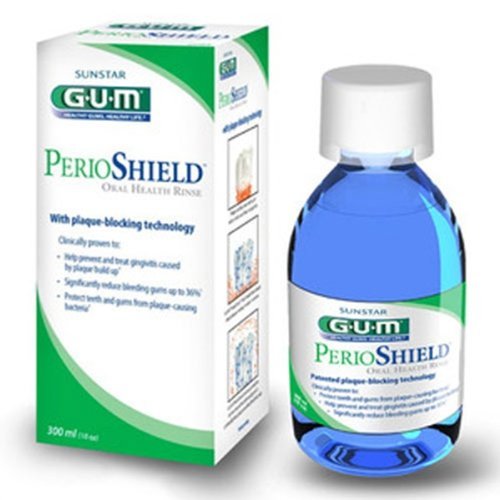 Sunstar GUM Perioshield Oral Health Rinse 10 OZ (PACK OF 3)