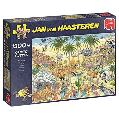 Jumbo Jan Van Haasteren the Oasis Jigsaw Puzzle (1500 Piece)