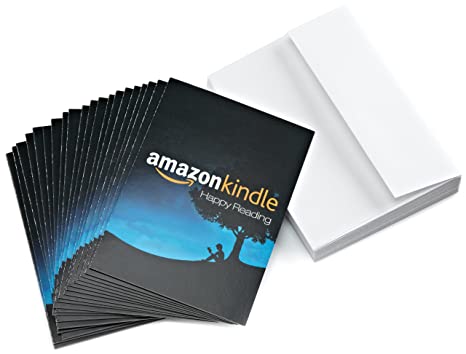 Amazon.com $5 Gift Cards, Pack of 20 with Greeting Cards (Amazon Kindle Design)